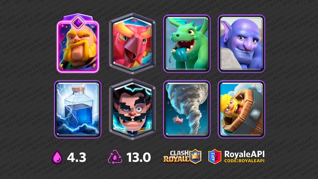 Giant Lighting Deck – Clash Royale Arena