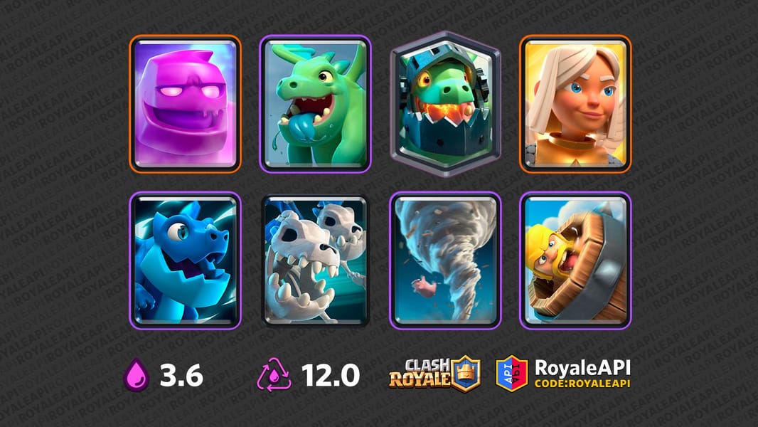 Clash Royale - Best Baby Dragon Deck and Strategy for Beginners