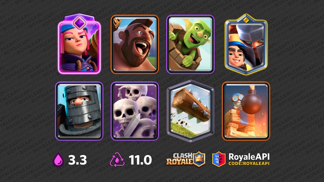 RoyaleAPI on X: 🇺🇸 Check out this Double Prince Graveyard deck,  featuring this season's OP combo — Prince and Skeleton Dragons! 🇯🇵  注目デッキ「プリプリスケラ」 🏆 Season Best 7075 by iu❤️ (#191) 🎊 GC