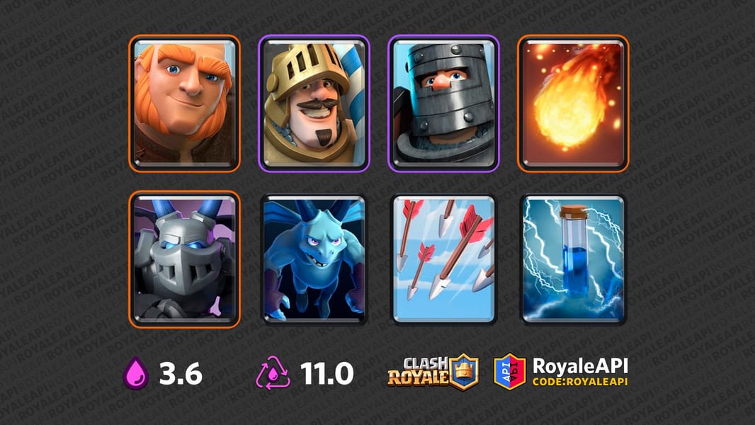 Is this a good giant double prince deck or is the original with bats  instead of minions and spear gobs instead of firecracker better? : r/ ClashRoyale