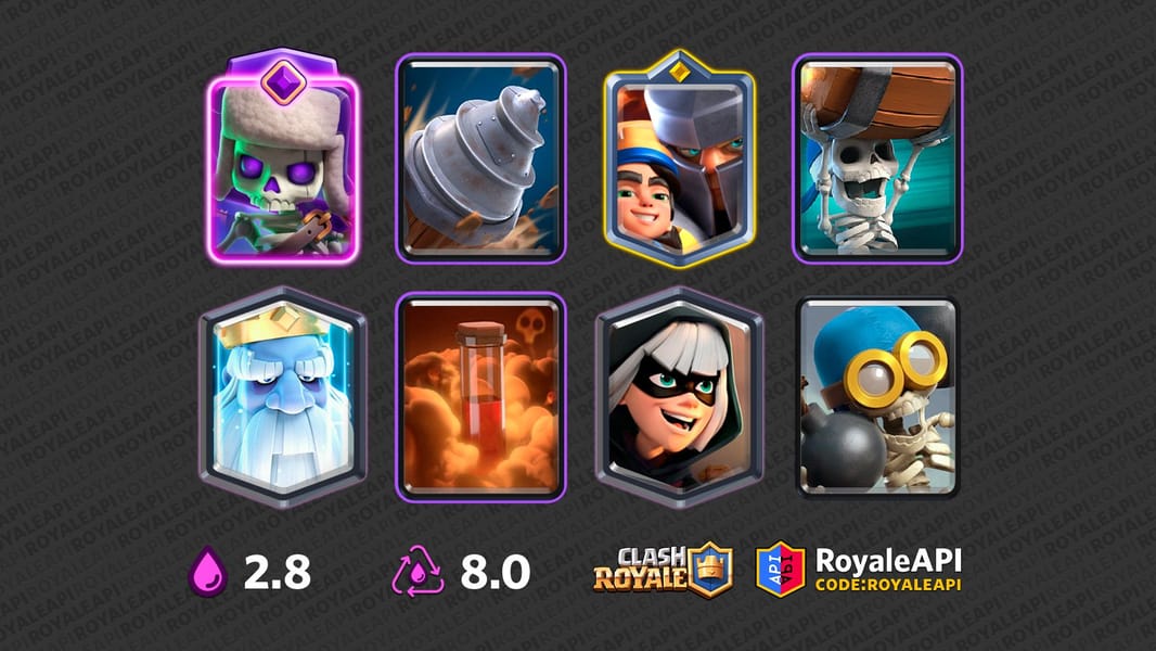 WB GobDrill Ghost 2.8 Cycle Bandit, Bomber, Goblin Drill, Little Prince, Poison, Royal Ghost