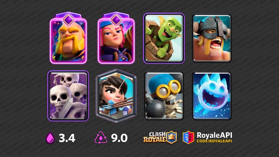 Similar Decks to EBarbs Bait RoyaleAPI