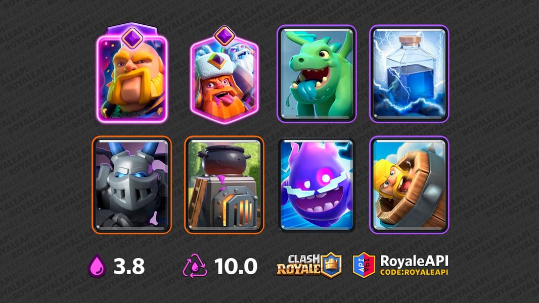 EvoLJ BBD Furnace Baby Dragon, Barbarian Barrel, Electro Spirit, Furnace, Lightning